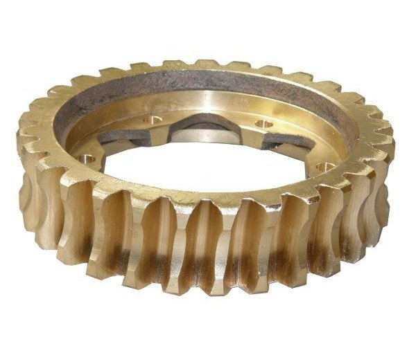 Koło zębate ślimakowe brąz Fortschritt T-088 Rozrzutnik