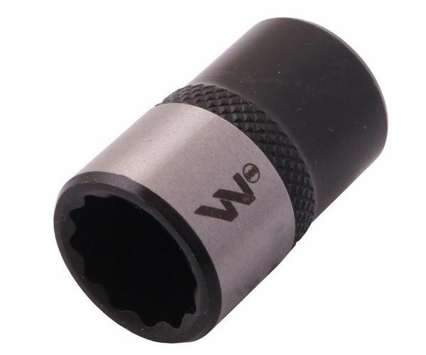 Nasadka dwunastokątna 3/8". 14 mm. CrV50BV30. DIN 3124. Waryński