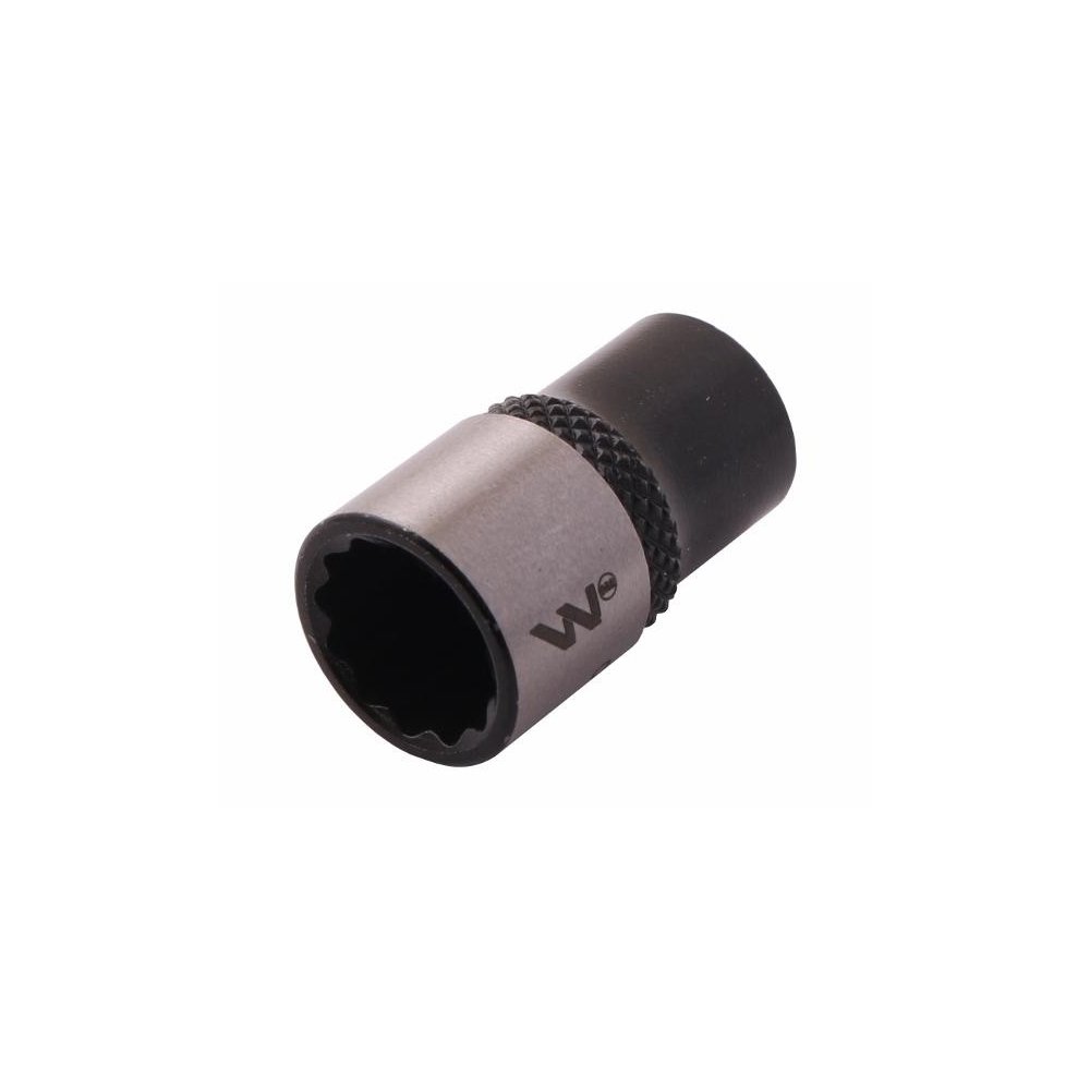 Nasadka dwunastokątna 1/4". 9 mm. CrV50BV30. DIN 3124. Waryński