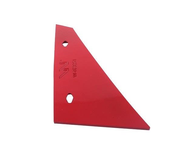 Pierś odkładni lewa dwuotworowa zastosowanie Kverneland stal borowa Waryński