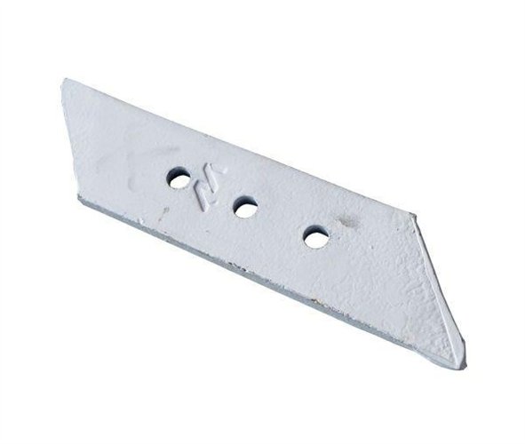 Dłuto nakładka lemiesza prawe trzyotworowe zastosowanie VIS/17 XL Unia Pług stal borowa WARYŃSKI