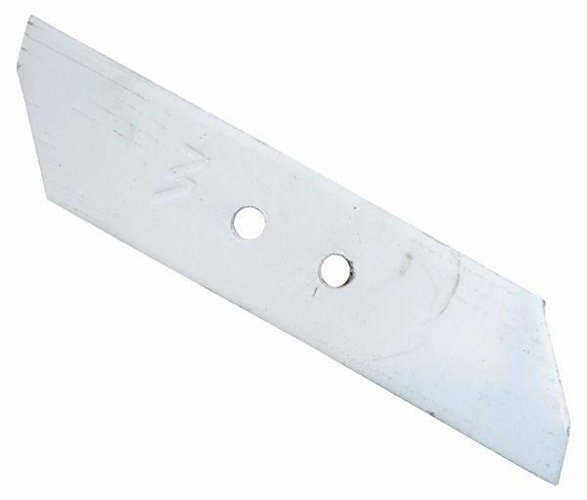 Dłuto nakładka lemiesza prawe dwuotworowe 15 mm zastosowanie VIS/17 XL Unia Pług stal borowa WARYŃSKI