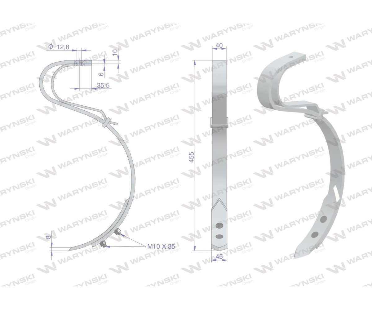 Ząb kultywatora Waryński