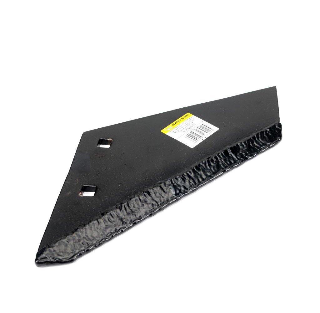 Lemiesz agregatu podorywkowego lewy zamiennik LP-240/2-otwory Gruber Kos Unia stal borowa Napawane WARYŃSKI