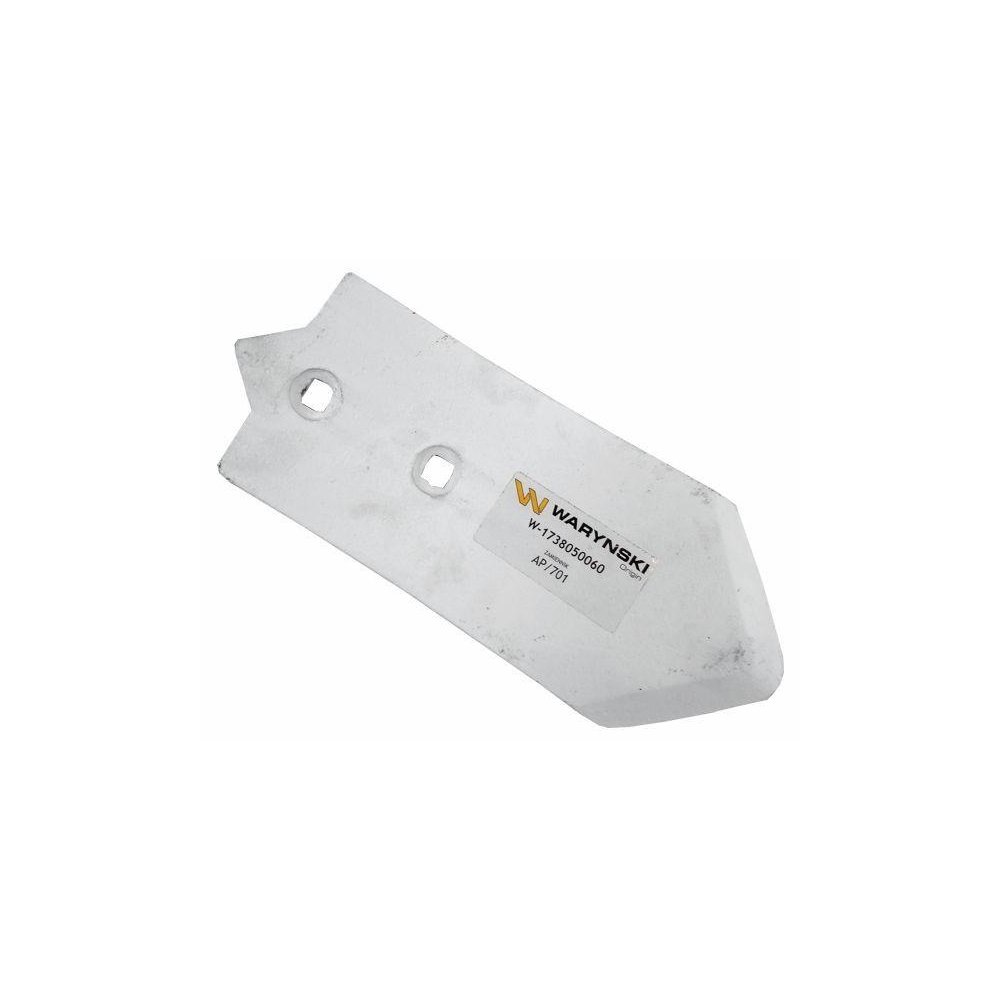 Dziób dwuotworowy agregatu podorywkowego zastosowanie Ap/701 Kos Unia stal borowa Waryński