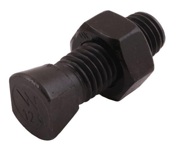 Śruba kpl. płużna oval z dwóch stron ścięta M14x48 mm kl.12.9 zastosowanie Vogel & Noot Waryński M14X48OV2VN ( sprzedawane po 25