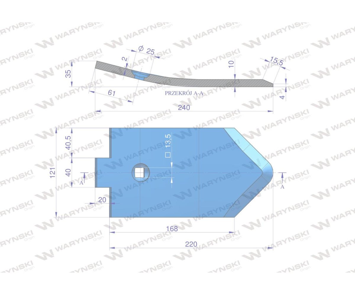 Dziób redlicy zastosowanie Lemken Smaragd Waryński