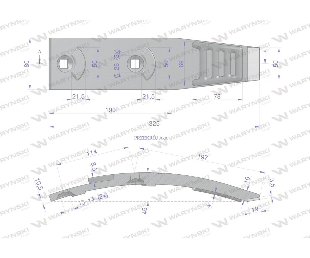 Redlica agregatu zastosowanie Kockerling z węglikiem wolframu WARYŃSKI MAXX 506069 915776