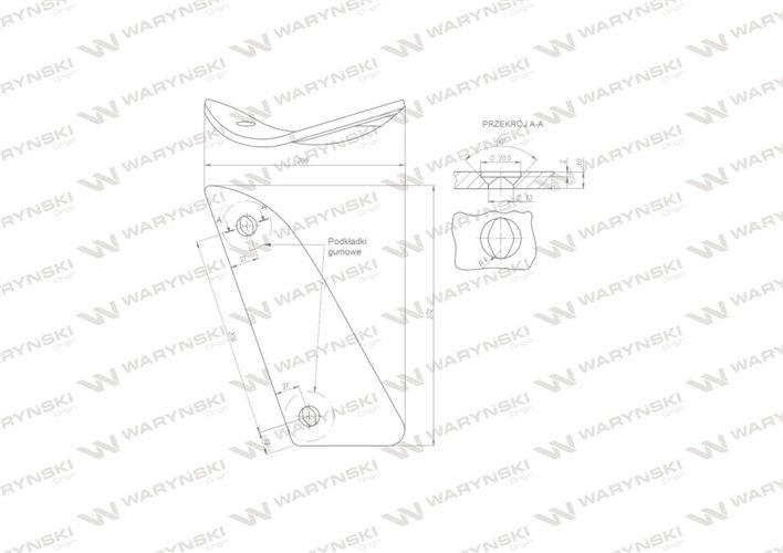 Pierś lewa dwuotworowa zastosowanie Kuhn Losange Waryński
