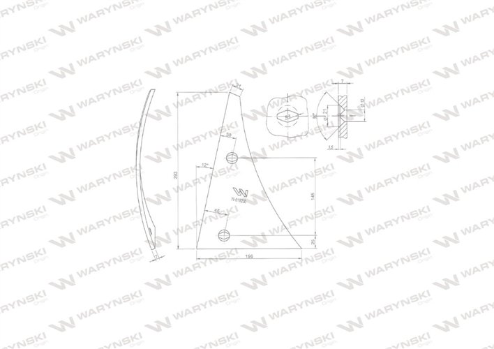 Pierś prawa dwuotworowa zastosowanie Kuhn Clasicos Waryński