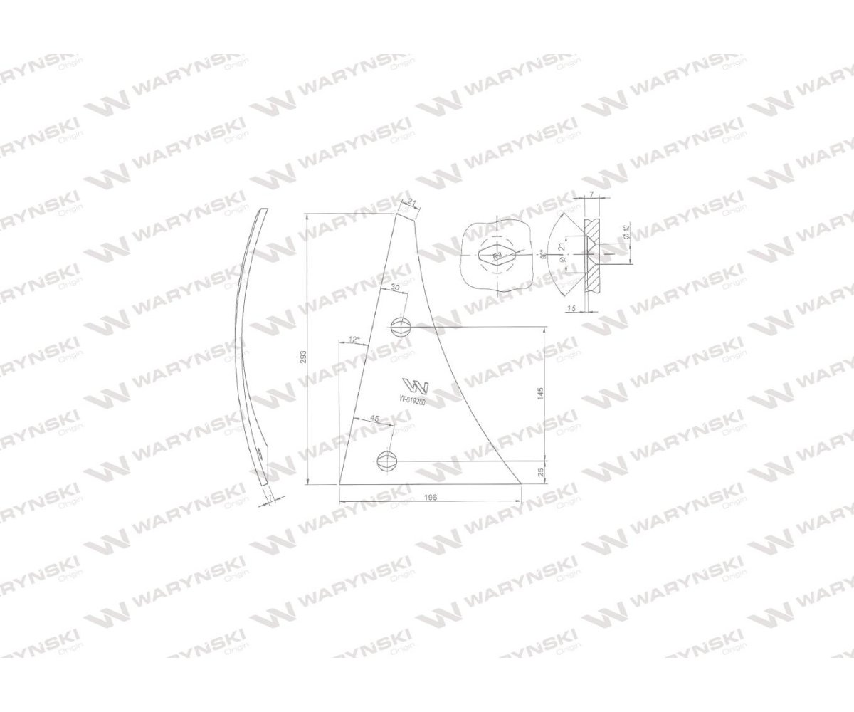 Pierś prawa dwuotworowa zastosowanie Kuhn Clasicos Waryński