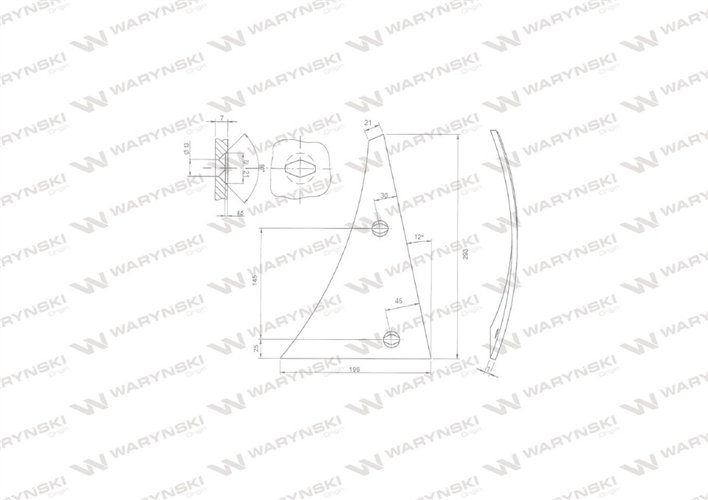 Pierś lewa dwuotworowa zastosowanie Kuhn Clasicos Waryński