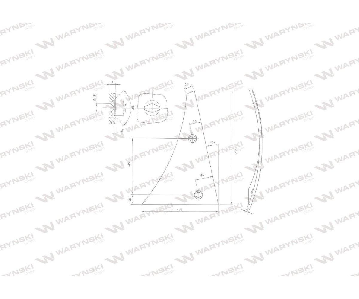 Pierś lewa dwuotworowa zastosowanie Kuhn Clasicos Waryński