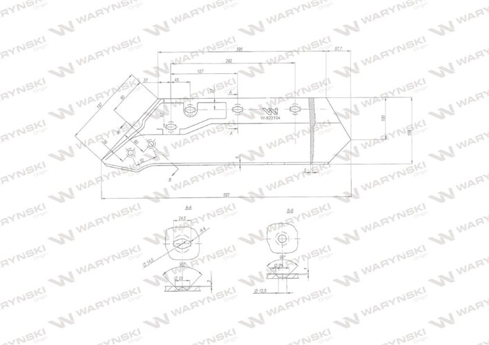 Eurolemiesz prawy 14" 622134 zastosowanie Kuhn Clasicos Waryński