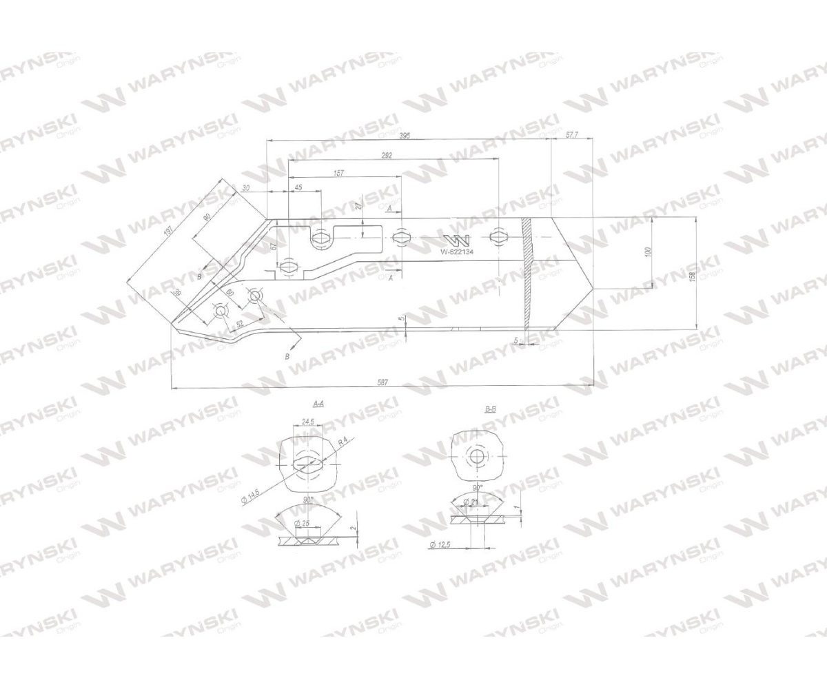 Eurolemiesz prawy 14" 622134 zastosowanie Kuhn Clasicos Waryński