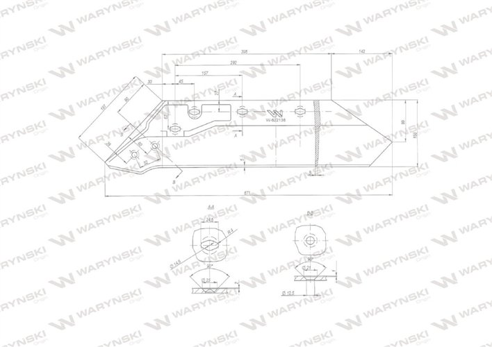 Eurolemiesz prawy 16" 622136 zastosowanie Kuhn Clasicos Waryński