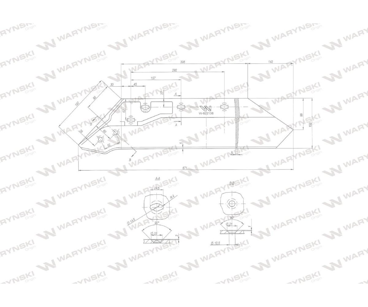 Eurolemiesz prawy 16" 622136 zastosowanie Kuhn Clasicos Waryński