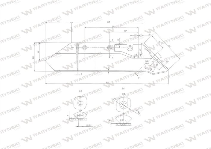 Eurolemiesz lewy 16" 622137 zastosowanie Kuhn Clasicos Waryński