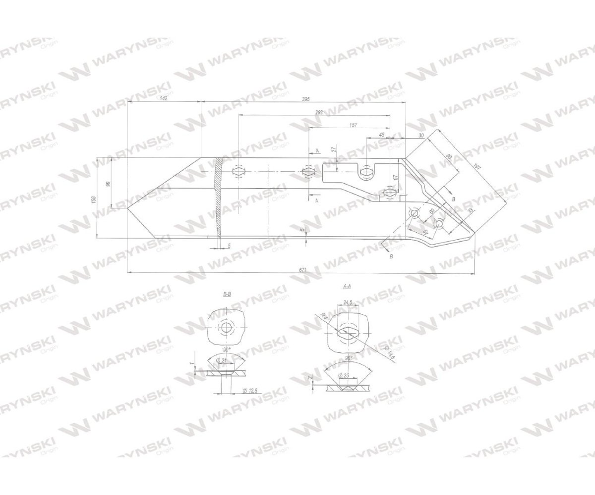 Eurolemiesz lewy 16" 622137 zastosowanie Kuhn Clasicos Waryński