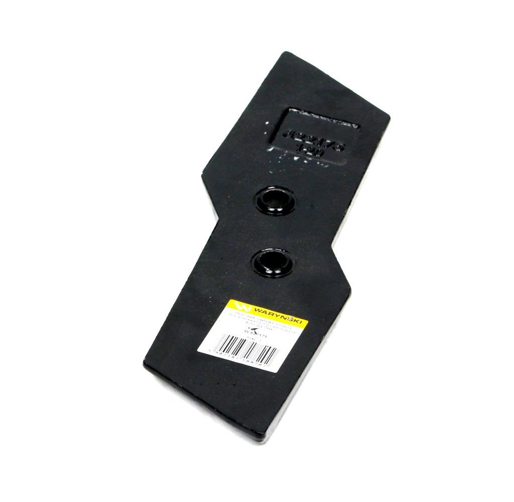 Dłuto lewe, nakładka lemiesza obracalna lewa 622129 zastosowanie Kuhn Waryński