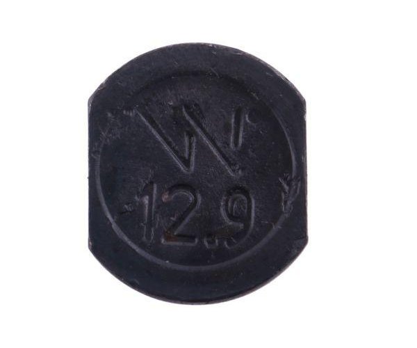 Śruba kpl. płużna oval z dwóch stron ścięta M12x55 mm kl.12.9 zastosowanie Kverneland Waryński M12X55OV2KV ( sprzedawane po 25 )