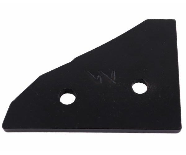 Przednia część płozy lewa zastosowanie 761107 Kuhn stal borowa WARYŃSKI