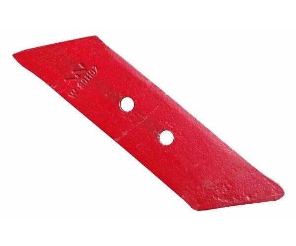 Dłuto, nakładka lemiesza obracalna lewa zastosowanie Vogel&Noot PK801102 Pług stal borowa WARYŃSKI