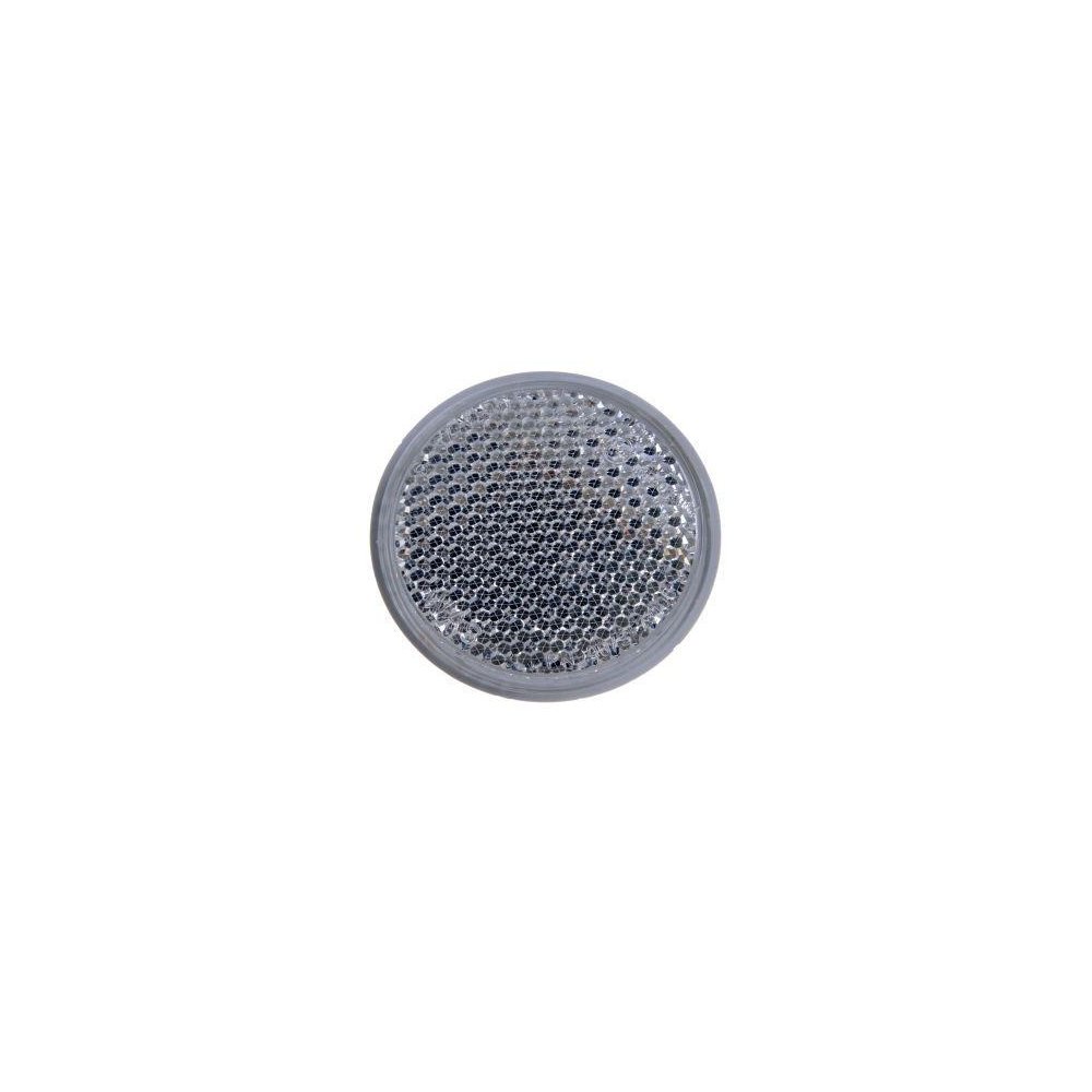 Urządzenie odblaskowe ze śrubą białe ( sprzedawane po 10 )