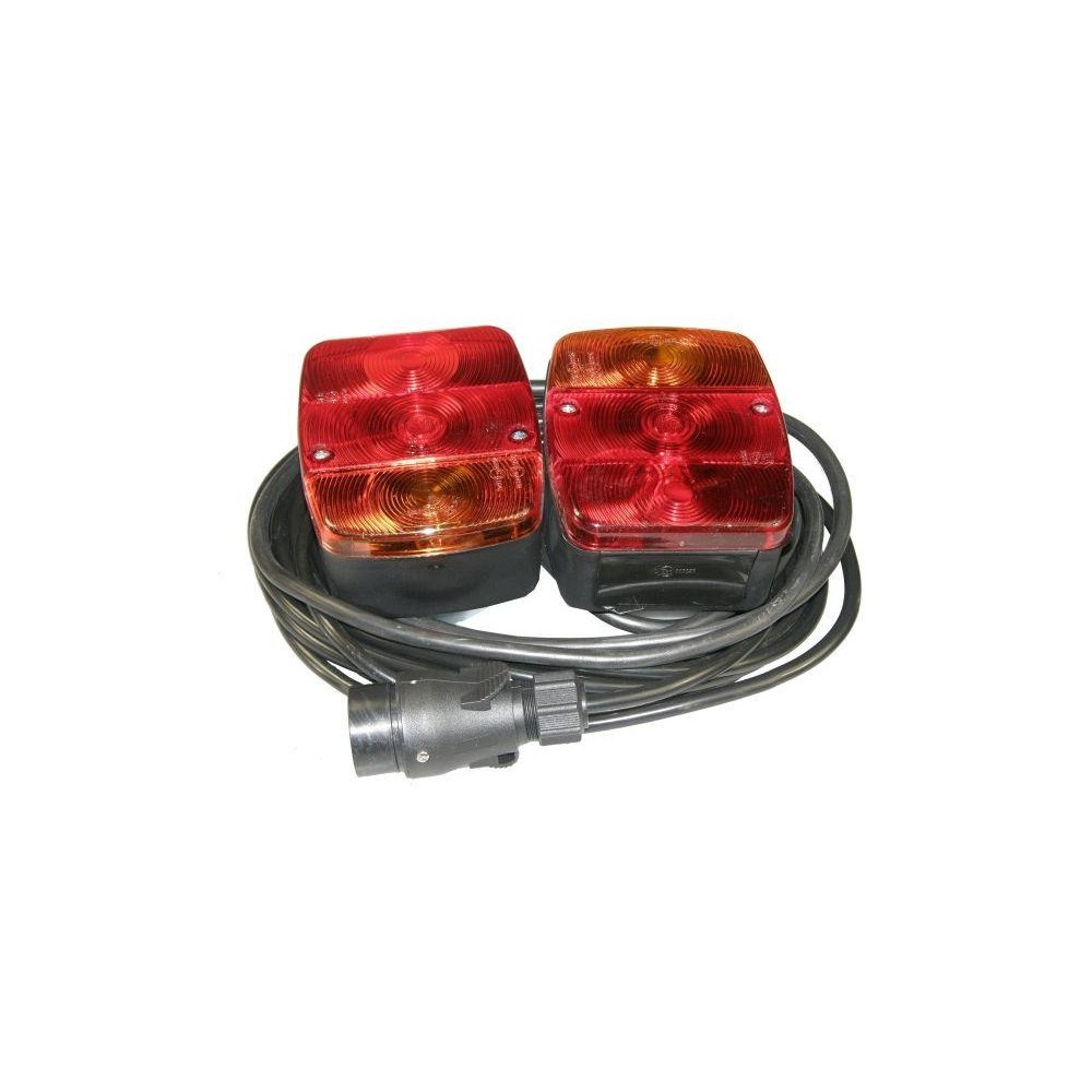 Instalacja, zestaw oświetleniowy 7m przyczepka