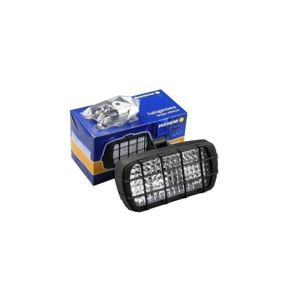 Lampa robocza prostokątna halogenowa 195x96 LPR1.06123 Wesem