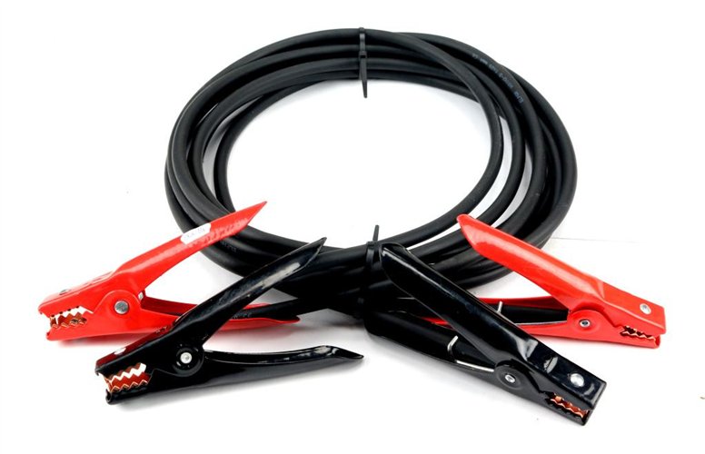 Przewód rozruchowy. elastyczny przewód spawalniczy 900A 4m. 100% miedź 25 mm2