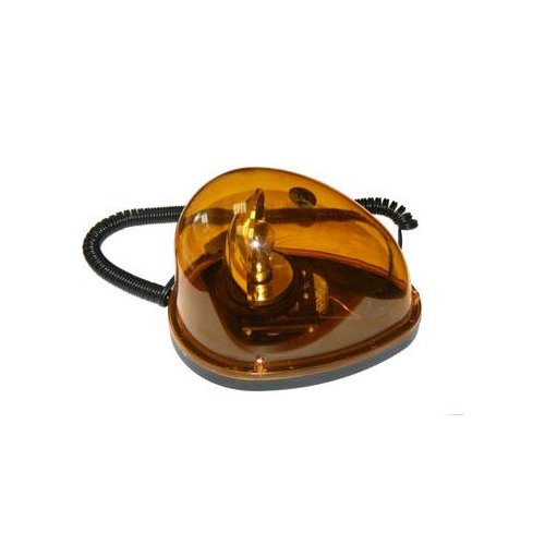 Lampa błyskowa 12V magnes + żarówka (owal)