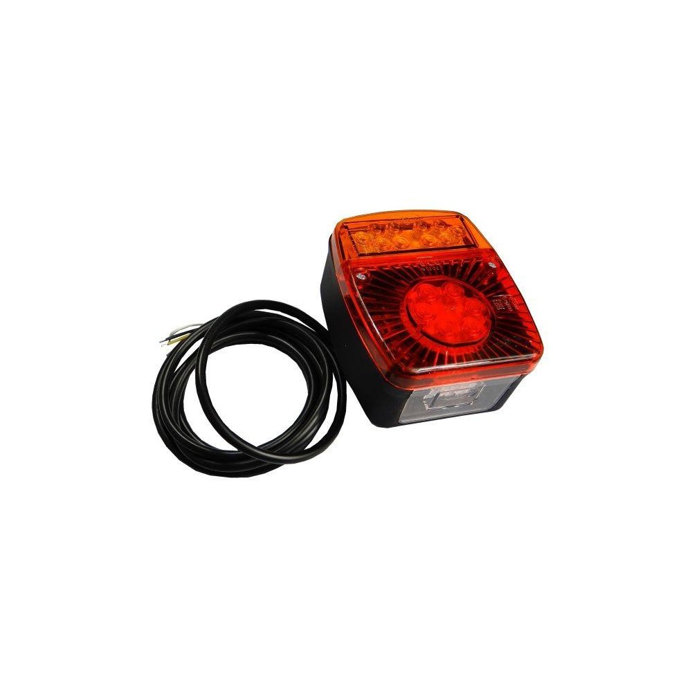 Lampa przyczepki diodowa LED z oświetleniem tablicy W18U