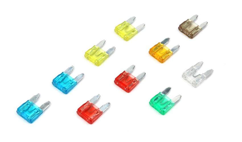 Zestaw MINI bezpieczników płytkowych (opakowanie 10szt.)