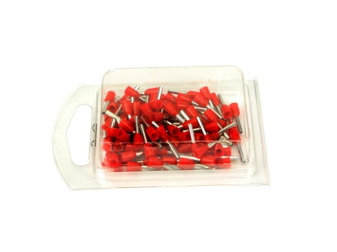 Końcówki tulejkowe z izolacją 1 (opak. 100 szt)