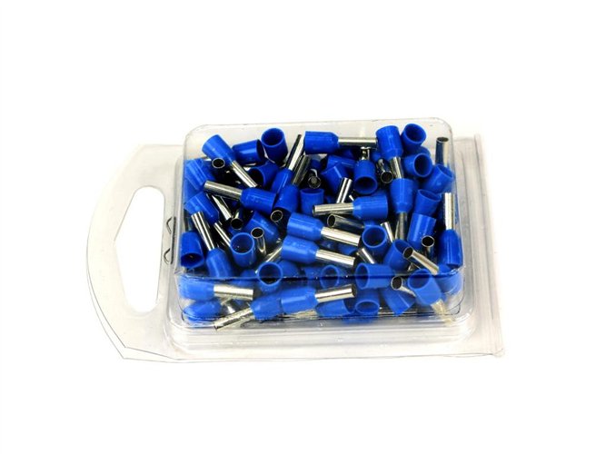 Końcówki tulejkowe z izolacją 2.5 (opak. 100 szt)