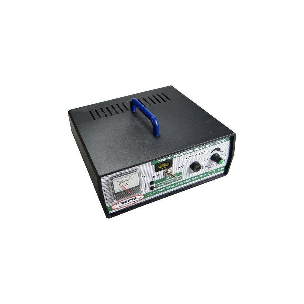 Prostownik wzmocniony 6/12V/15A Hertz