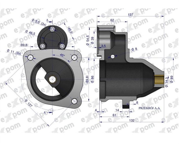 Głowica rozrusznika MX24EX Nowy Typ EXPOM KWIDZYN eu