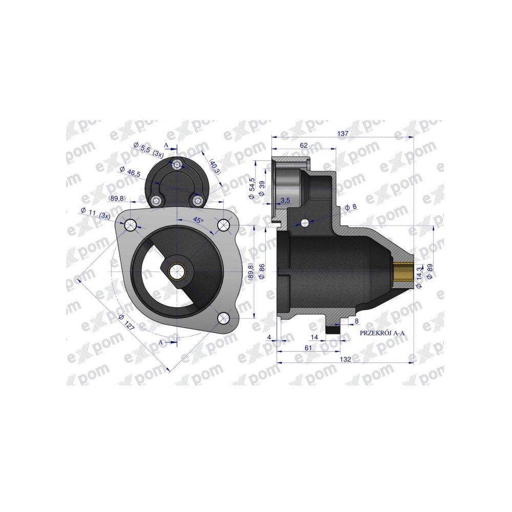 Głowica rozrusznika MX24EX Nowy Typ EXPOM KWIDZYN eu