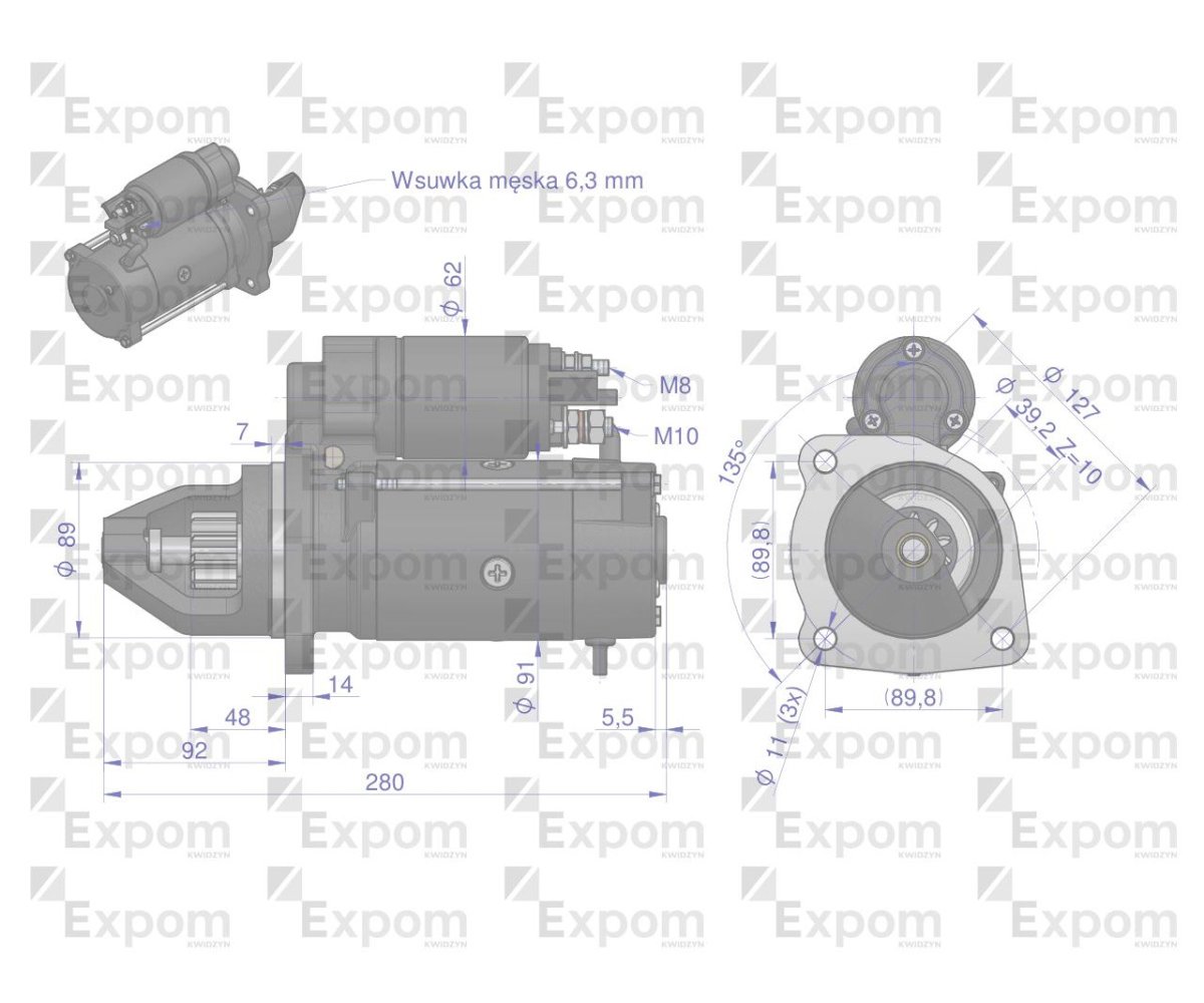 Rozrusznik AZE4217 Nowy Typ EXPOM KWIDZYN eu