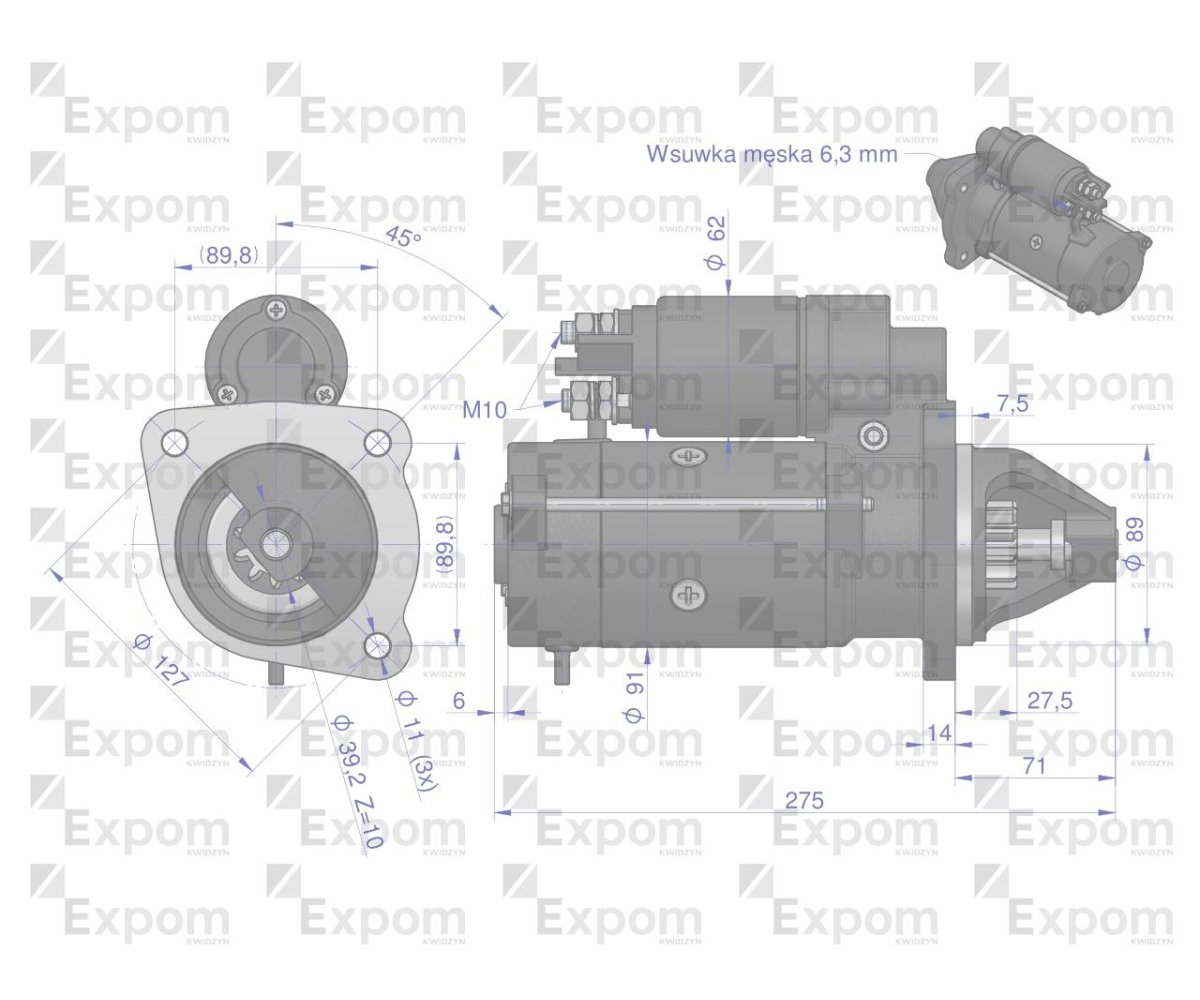 Rozrusznik AZE4123 Nowy Typ EXPOM KWIDZYN eu