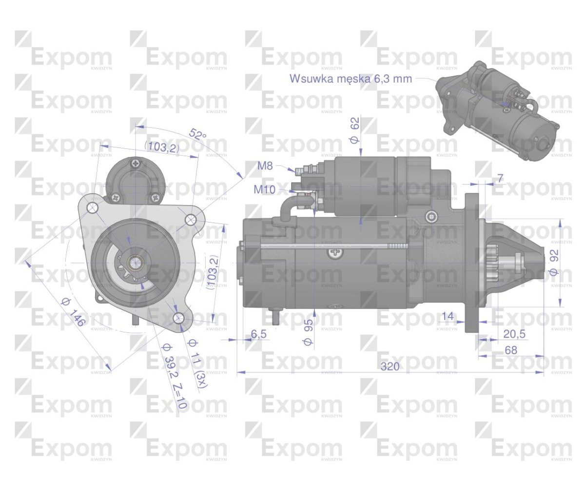 Rozrusznik AZF4183 Nowy Typ EXPOM KWIDZYN eu