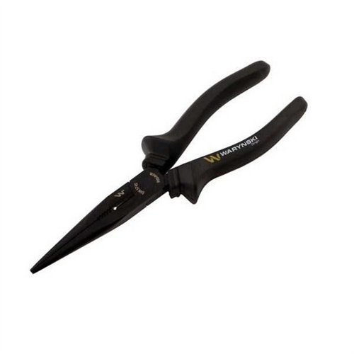 Szczypce wydłużone proste 200mm Waryński WMP006