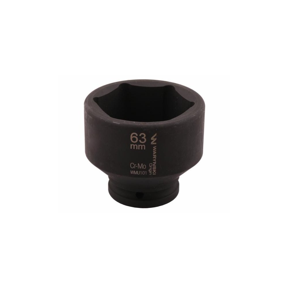 Nasadka udarowa sześciokątna 3/4". 63 mm. CrMo. DIN 3129. Waryński