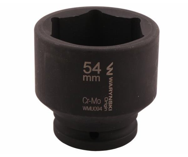 Nasadka udarowa sześciokątna 3/4". 54 mm. CrMo. DIN 3129. Waryński