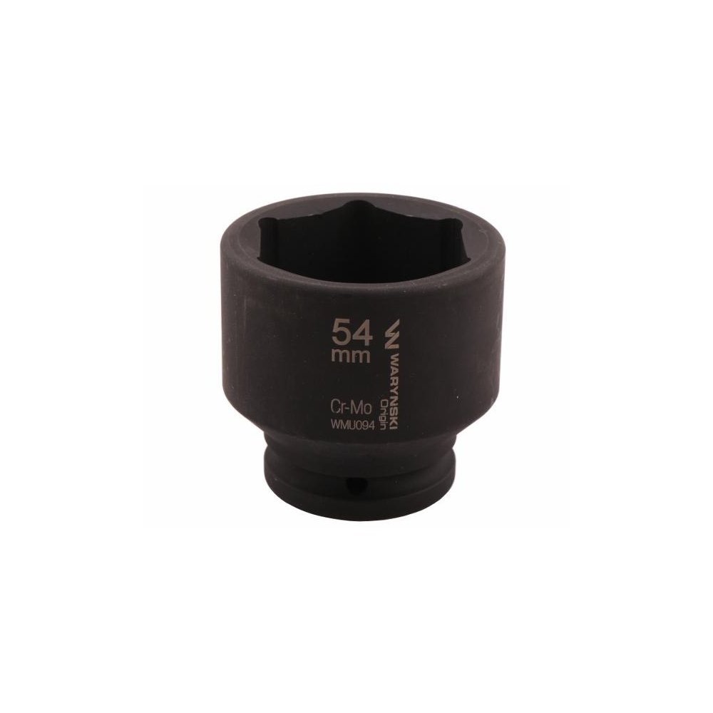 Nasadka udarowa sześciokątna 3/4". 54 mm. CrMo. DIN 3129. Waryński