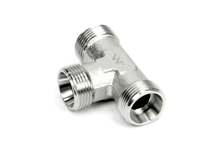 Trójnik hydrauliczny metryczny BBB M18x1.5 12L (XT) Waryński ( sprzedawane po 50 )