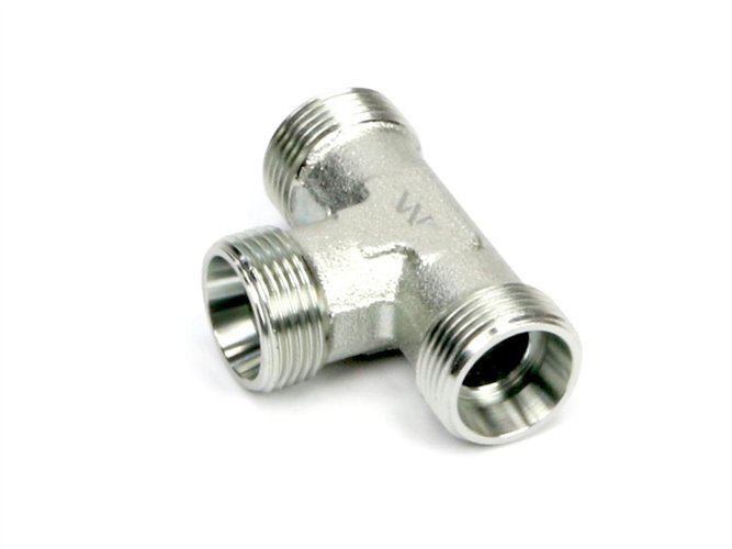 Trójnik hydrauliczny metryczny BBB M45x2 35L (XT) Waryński