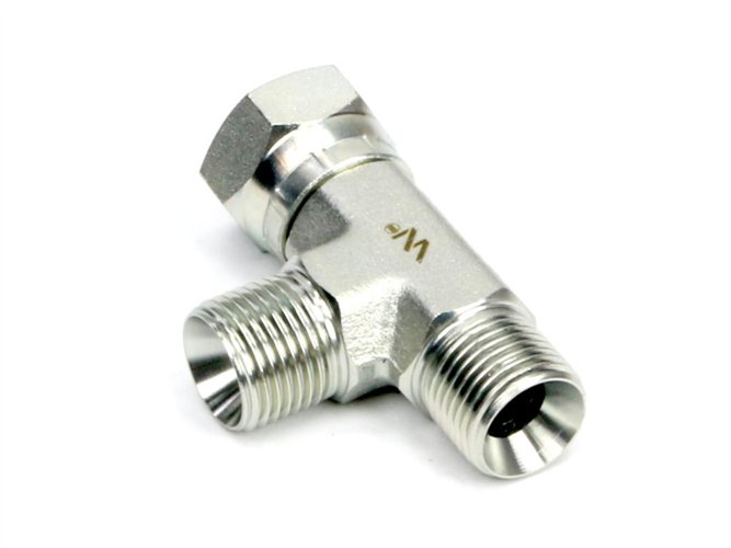 Trójnik hydrauliczny niesymetryczny calowy BBA 3/8" BSP (XEVL) Waryński