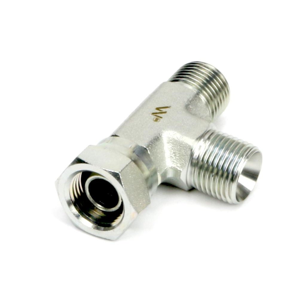 Trójnik hydrauliczny niesymetryczny calowy BBA 3/8" BSP (XEVL) Waryński